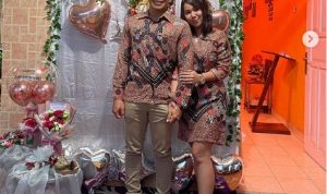 Aprilio Perkasa Manganang bersama tunangannya. (Foto: Instagram)