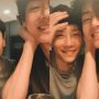 Tangkapan layar unggahan V BTS bersama Park Hyo Shin yang menjadi Trending di Instagram