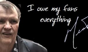 Salah satu Unggahan Meat Loaf di halaman Facebooknya.