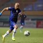 Striker asal Brasil Bruno Silva terancam dicoret dari skuad PSIS Semarang. (Salman Toyibi/Jawa Pos)