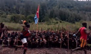 OPM tantang TNI dan Polri untuk perang terbuka di tanah Papua.