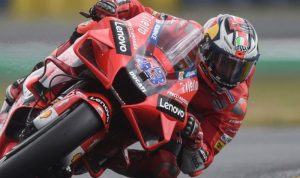 Pembalap tim Ducati Lenovo Jack Miller. Foto: ANTARA/AFP/JEAN-FRANCOIS MONIER.