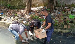 Jenazah bayi perempuan ditemukan di aliran sungai. (Command Center 112 for JawaPos