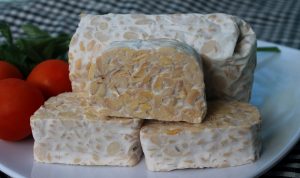 Ilustrasi tempe. (Pixabay)