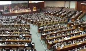 ilustrasi 9 orang anggota DPR terkonfirmasi Positif. (foto. Infopubik.id)