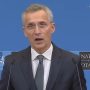 Sekretaris Jenderal NATO, Jens Stoltenberg menyampaikan pernyataan sikap, terkait perang yang trjadi antara Rusia dan Ukraina. Foto: NATO/Ig