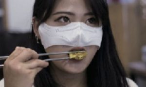 KOSK masker khusus hidung buatan Korea Selatan yang kini diproduksi massal