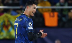 Ronaldo Tetap Senang walau M.U Gagal Menang Ronaldo Tetap Senang walau M.U Gagal Menang