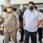 Airlangga Hartarto ketika meninjau langsung sekaligus meresmikan Pasar Pulung Kencana di Kabupaten Tulang Bawang Barat Lampung