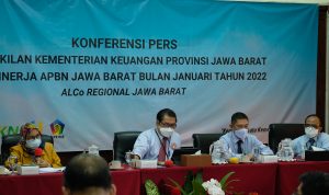 Konferesi Pers Perwakilan Kementerian Keuangan tentang Kinerja APBN Jawa Barat Januari 2022
