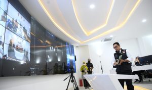 Gubenur Jabar ketika meresmikan Commad Center di Kabupaten Sukabumi