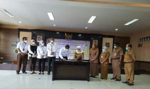 Menuju Naik Kelas B, RSUD Soreang Teken MoU Dengan Kejari Bandung