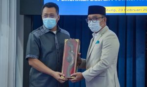 Gubernur Jawa Barat Ridwan Kamil dan Gubernur NTB Zulkieflimansyah kerja sama di bidang pendidikan dan kebudayaan, Rabu (23/2/2022)