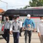 Ketua Pansus VI DPRD Jabar Hasbullah ketika mengunjungi terminal Ciledug