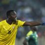 Kiper Senegal Edouard Mendy bakal menghadapi kuda hitam Burkina Faso dalam semifinal Piala Afrika 2021 dini hari nanti (3/2). (KENZO TRIBOUILLARD/AFP )