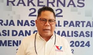 Partai Perindo Bidang Sosial dan Kesejahteraan Rakyat Yerry Tawalujan menuturkan, pembagian gerobak ini sudah menjadi program Partai
