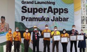 Pramuka Jabar Pelopor Aplikasi Kepramukaan Pertama di Indonesia Pramuka Jabar meluncurkan aplikasi kepramukaan pertama di Indonesia bernama SuperApps di Bandung