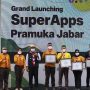 Pramuka Jabar meluncurkan aplikasi kepramukaan pertama di Indonesia bernama SuperApps di Bandung