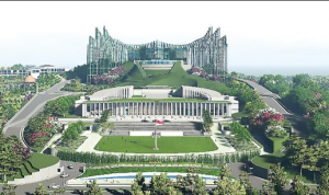 PNKN Gugat UU Pemindahan IKN ke MK, Pemerintah Ngotot Harus Lanjut Ilustrasi desain kantor istana kepresidenan