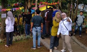 Objek wisata Pasirnanjung Geulis (cantik) di Desa Pasirnanjung, Kecamatan Cimanggung, Kabupaten Sumedang. (Jabar Ekspres)
