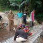 Jalan Penghubung 2 Kecamatan di Sumedang yang Amblas Kini Diperbaiki