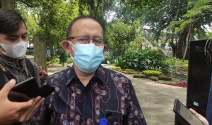 Dirut PD Pasar Juara, Herry Hermawan, Rabu (23/2). (Foto: Sandi Nugraha/Jabar Ekspres)