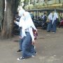 Aktivitas siswa SMA Negeri Tanjungsari usai berkegiatan sekolah. (Jabar Ekspres)