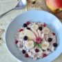 Oatmeal dapat menurunkan kolestrol tinggi. (Pixabay)