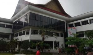 Bohong Kepada Suami Izin ke Kantor, Kantor Istri Dibakar Kantor Badan Perencanaan Pembangunan Daerah (Bappeda) Riau, di Jalan Gajah Mada, kantor istri yang dibakar suaminya yang berinisial I. (Istimewa)