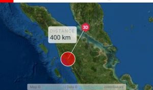 Pasaman Barat, Sumbar Diguncang Gempa Magnitudo 6,2