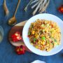 Ilustrasi menu buka puasa irit nasi goreng. (Pixabay)