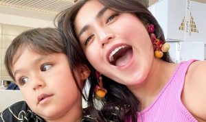 Jessica Iskandar Mengaku Sedih Tak Bisa Temani El Barack Isolasi Mandiri