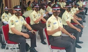 Seragam Satuan Pengaman (Satpam) baru. (Foto: Twitter)