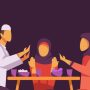 Ilustrasi: Membaca doa puasa di bulan ramadan. (Istimewa)