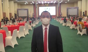 Kepala Badan Khusus Ketahanan Kesehatan Pemuda Asia Afrika, M Nur Aris Shoim (Haris Samsuddin/Jabar Ekspres).