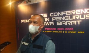 Kadispora Jabar, Asep Sukama. Foto. Sandi Nugraha