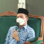 Bupati Bandung, Dadang Supriatna, saat rapat internal dengan beberapa Kepala Perangkat Daerah, Dirut BPR Kerta Raharja dan Pengurus KONI Kab. Bandung di Rumah Jabatan Bupati Bandung, Kamis (17/3).