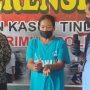 Kondisi DS (53 tahun) terduga penipu degan modus ritual makam keramat (Foto : MPI/Taufik Budi/ serpong.inews.id)