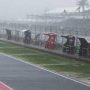 Start MotoGP harus ditunda karena hujan deras mengguyur sirkuit Mandalika. (ist)