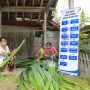 Salah satu pelaku bisnis mikro UMKM yang mendapatkan bantuan pinjaman KUR dari BRI. ist