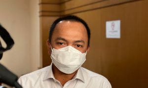 Kadishub Jabar, A. Koswara mengaku menyiapkan ribuan petugas gabungan untuk amankan mudik lebaran 2022, Rabu (23/3). Foto. Sandi Nugraha