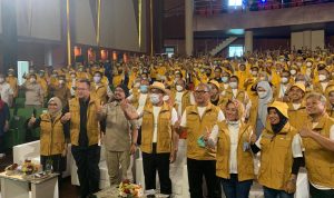Gubernur Jawa Barat Ridwan Kamil tampak menghadiri peluncuran program petani milenial.
