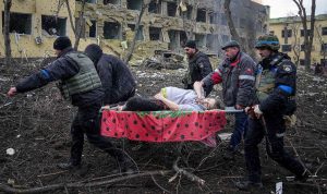 Tragedi Kemanusiaan! Seorang Ibu Hamil Terkena Bom Serangan Rusia