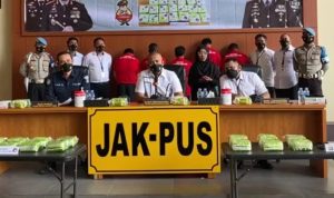 Polres Metro Jakarta Pusat, berhasil mengungkap kasus narkoba jenis sabu senilai Rp30 Miliar. Rabu (30/3). Foto: Dokumentasi Polres Metro Jakarta Pusat