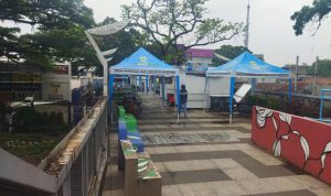 SEPI: Tak ada aktivitas perbelanjaan di Teras Cihampelas/Skywalk Cihampelas, beberapa waktu lalu. (Nizar/Jabar Ekspres).