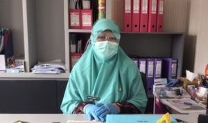 Kepala Kepala Unit Pelayanaan Teknis Dinas (UPTD) Puskesmas Mampang, Winarni Naweng Triwulandari, ist.