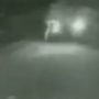 tangkapan layar kamera CCTV saat peristiwa begal terhadap ibu hamil terjadi.