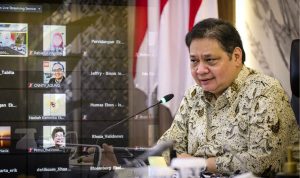 Airlangga Hartarto memberikan apresiasi kepada Dirjen Pajak yang telah memberikan kemudahan bagi WP untuk pembayaran pajak.