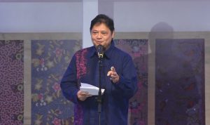 Airlangga Hartarto mengapresiasi Otoritas Jasa Keuangan (OJK) bersama seluruh industri jasa keuangan mendukung pelaku usaha di sektor riil.