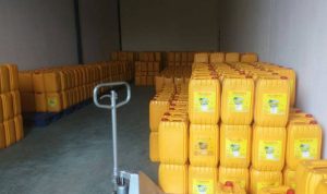 Gudang Minyak Goreng Curah yang berada di ota Bandung Kawasan Cipageran Kota Cimahi